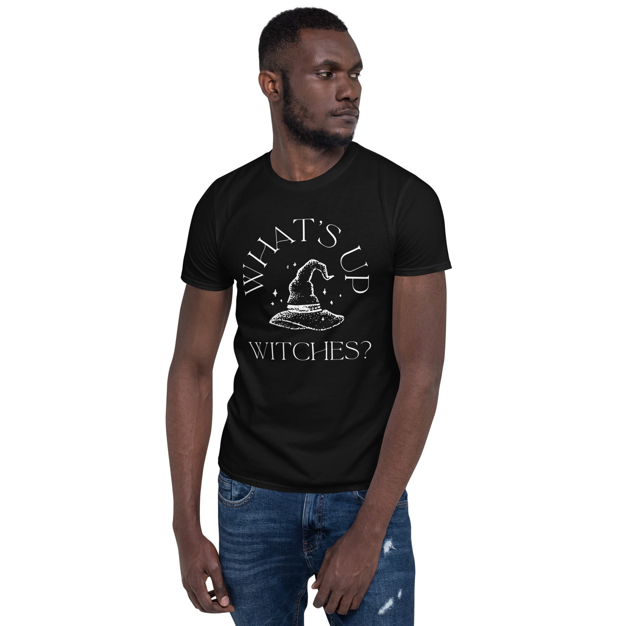 What's Up Witches... Men's Short-Sleeve T-Shirt - Dark