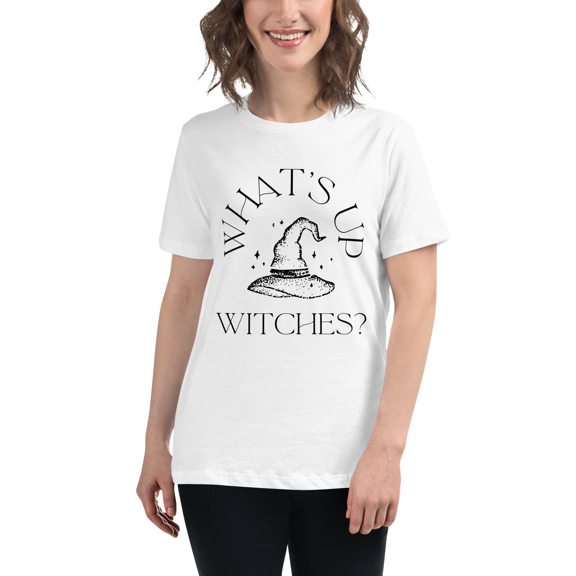 What's Up Witches... Women's Relaxed T-Shirt - Light